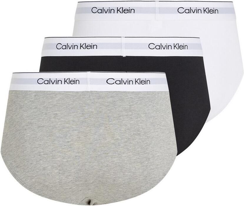 Calvin Klein Hipster HIP BRIEF 3PK met logo-elastische tailleband (3 stuks) (set 3 stuks) - Foto 10