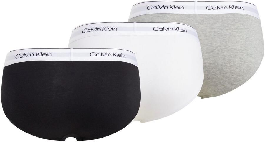 Calvin Klein Hipster HIP BRIEF 3PK met logo-elastische tailleband (3 stuks) (set 3 stuks) - Foto 13