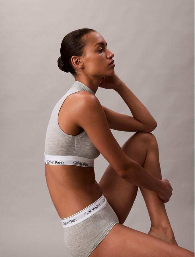 Calvin Klein Underwear Slips met logostitching model 'Boyleg'