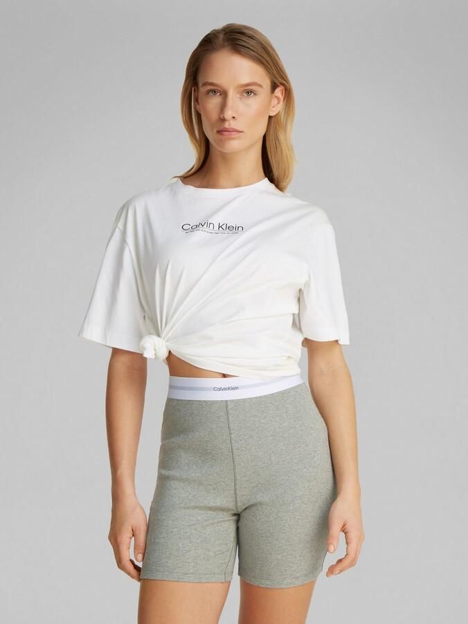 Calvin Klein Homewearbroek BIKE SHORT met logoband - Foto 2