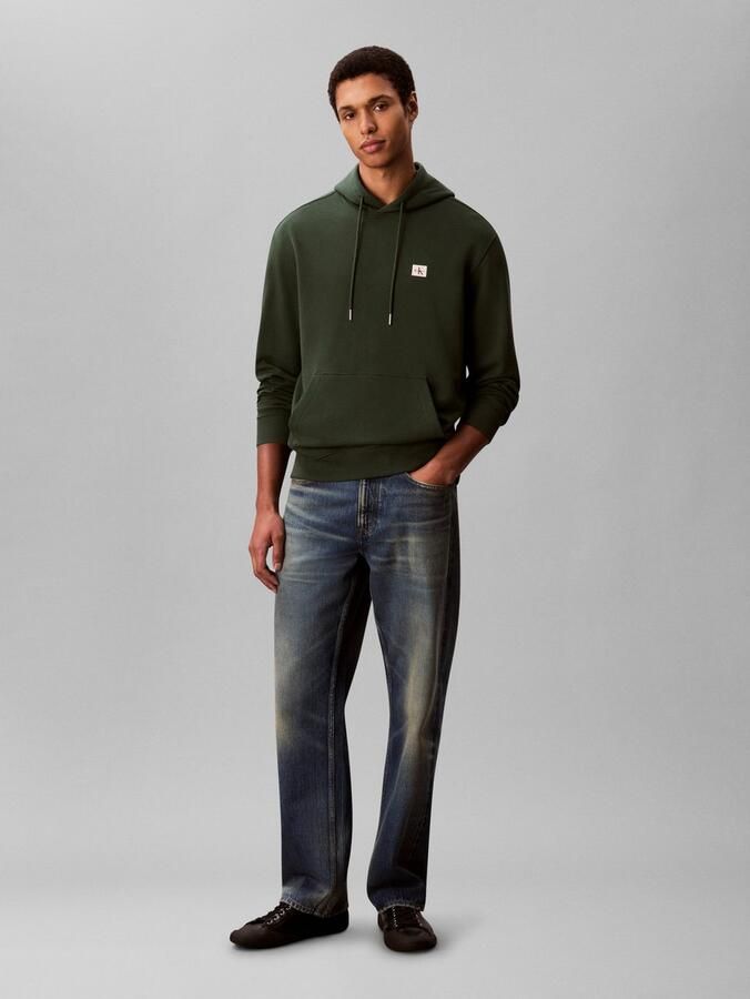 Calvin Klein Hoodie 400GSM TERRY BADGE HOODIE - Foto 3