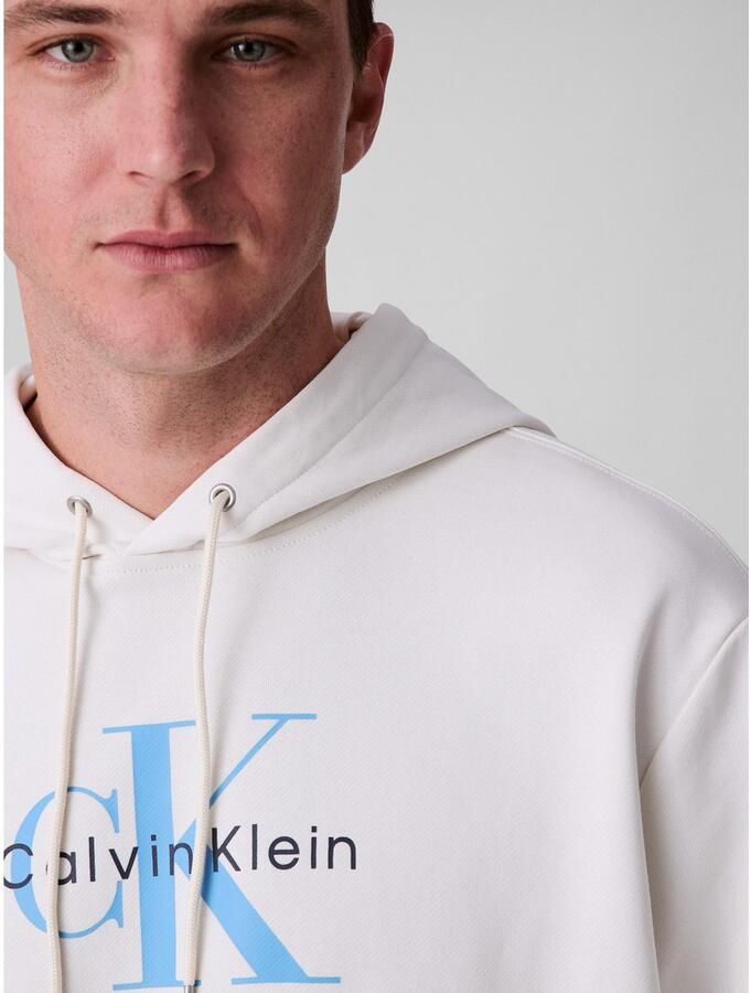 Calvin Klein Hoodie 400GSM TERRY MONOLOGO HOODIE - Foto 4