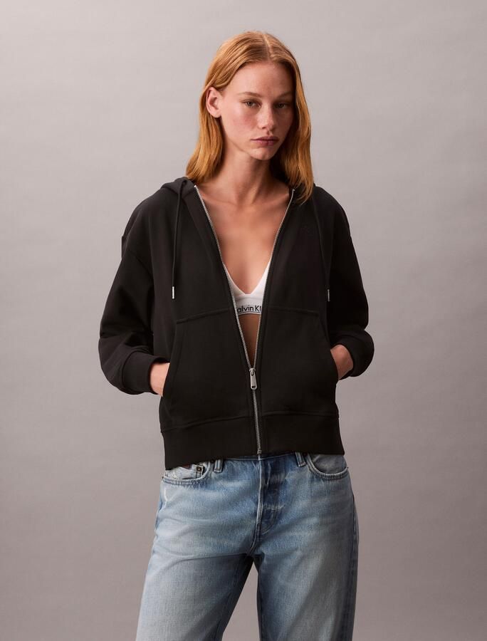 Calvin Klein Hoodie Met ronde hals regular fit - Foto 6