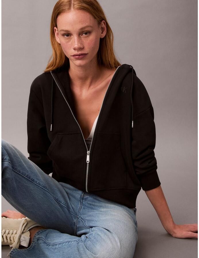 Calvin Klein Hoodie Met ronde hals regular fit - Foto 2