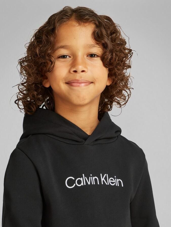 Calvin Klein Hoodie INST. LOGO REG. TERRY HOODIE voor kinderen tot 16 jaar en met logo-opdruk - Foto 10