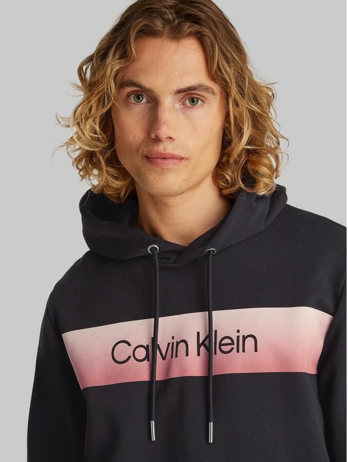 Calvin Klein Hoodie LINEAR OMBRE CHEST LOGO HOODIE - Foto 2