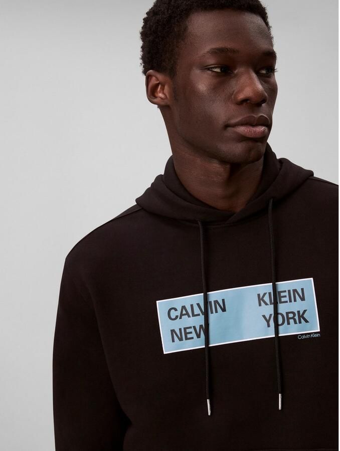 Calvin Klein Hoodie LS EU 350TERRY CKNY BOX GRAPHIC