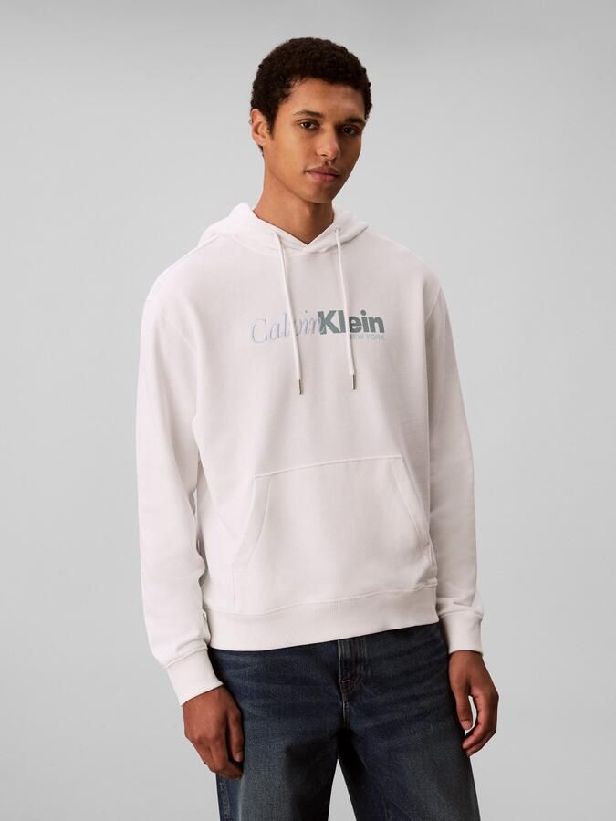 Calvin Klein Hoodie LS EU 350TERRY CURSIVE GRAPHIC H - Foto 6