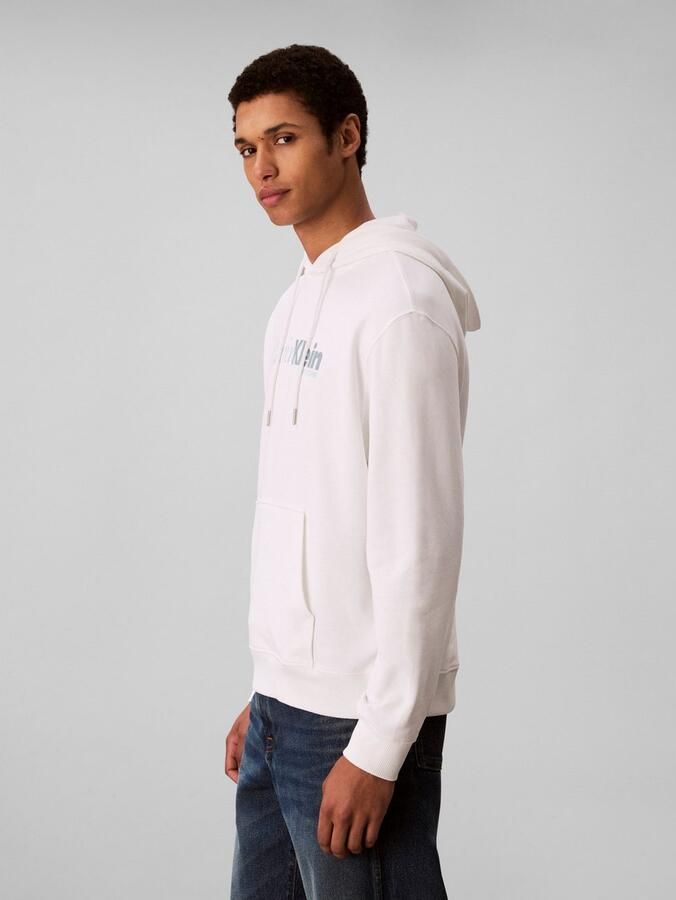 Calvin Klein Hoodie LS EU 350TERRY CURSIVE GRAPHIC H - Foto 3