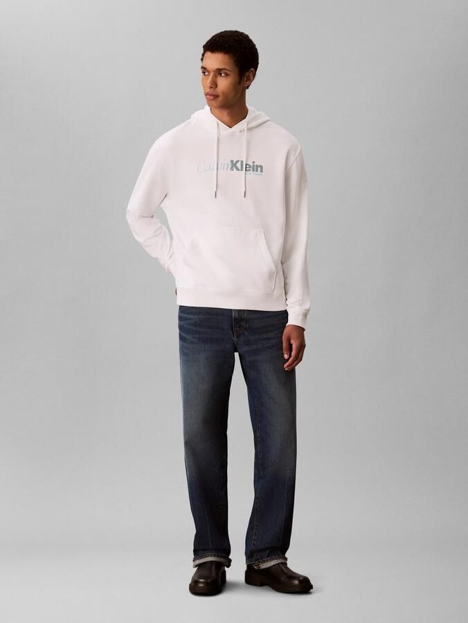 Calvin Klein Hoodie LS EU 350TERRY CURSIVE GRAPHIC H - Foto 5