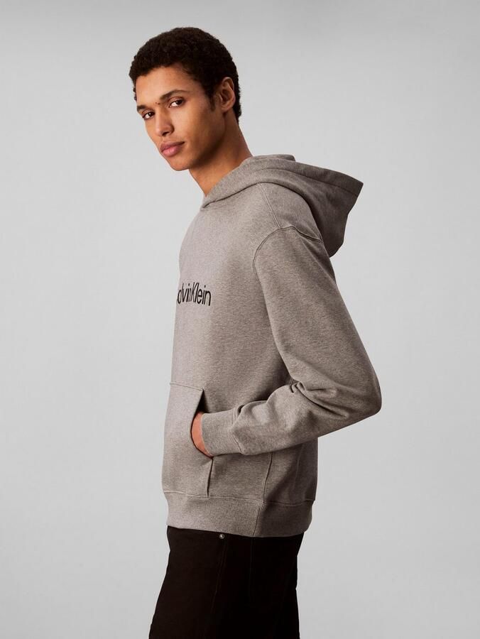Calvin Klein Hoodie LS EU STANDARD LOGO 350TERRY PO - Foto 3