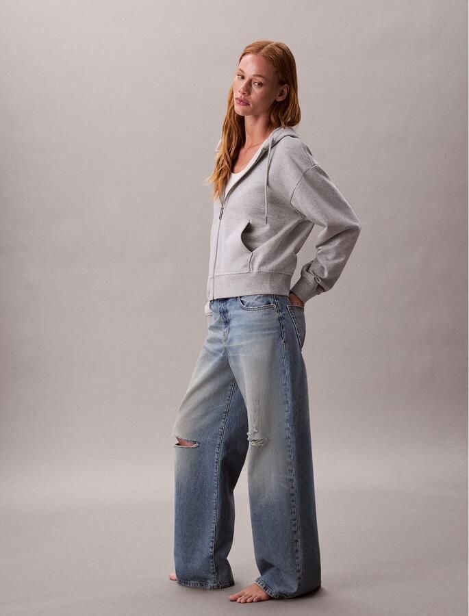 Calvin Klein Hoodie Met ronde hals regular fit - Foto 5