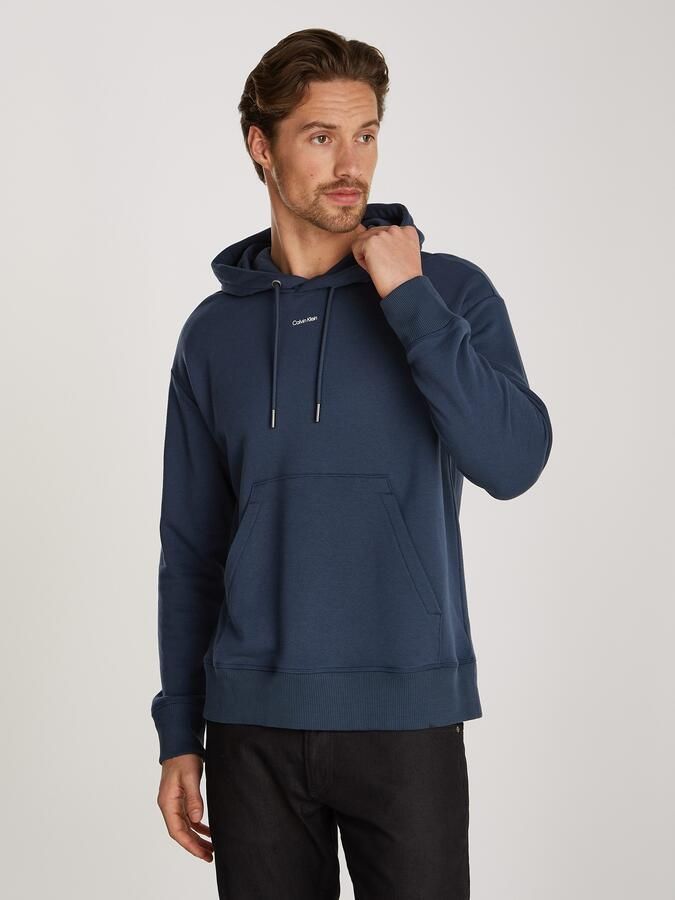 Calvin Klein Blauwe Hoodie Sweatshirt Modern Innovatief Blue Heren - Foto 4