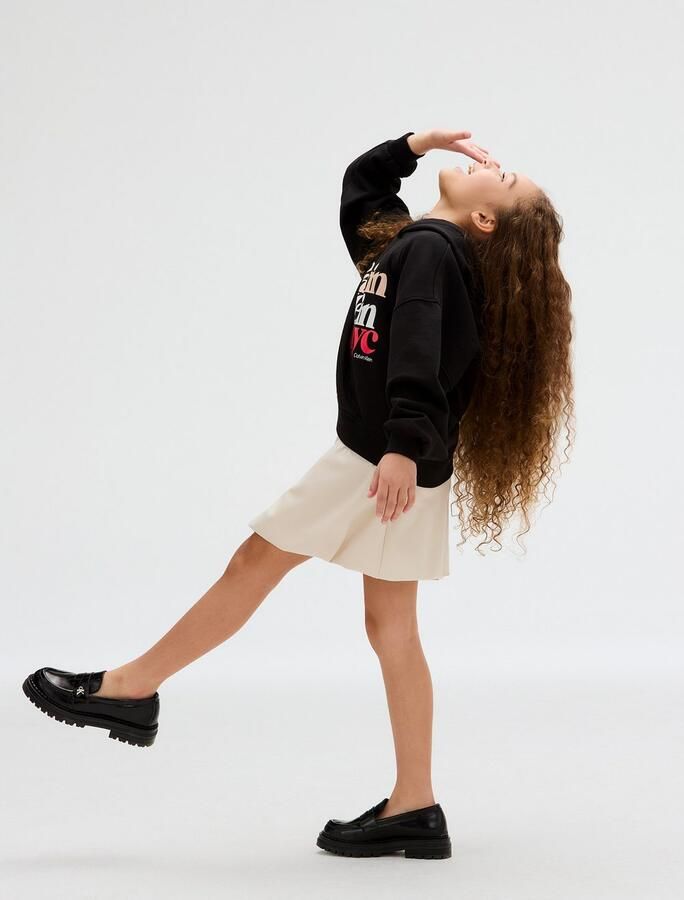 Calvin Klein Hoodie PEARL SIGNATURE TERRY HOODIE voor kinderen tot 16 jaar met grote print - Foto 7