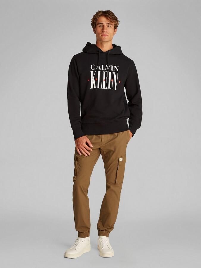 Calvin Klein Hoodie SERIF FONT GRAPHIC HOODIE - Foto 3