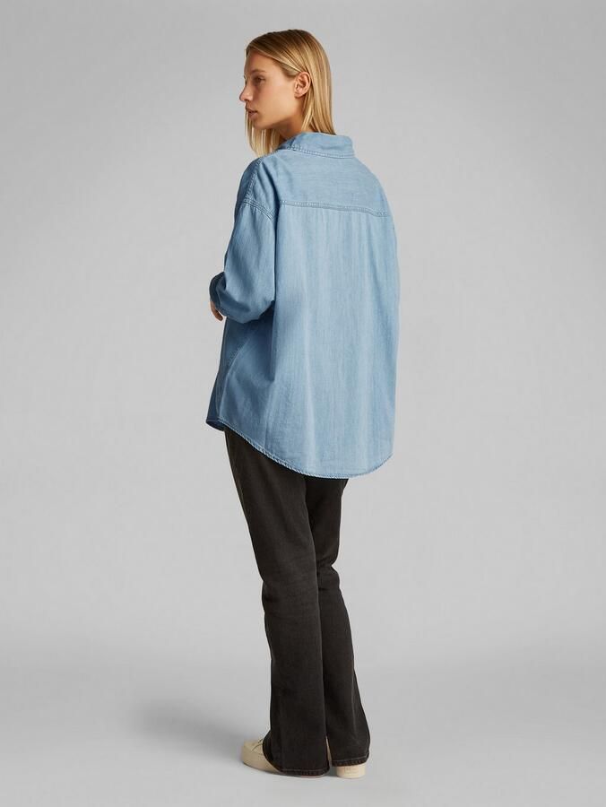 Calvin Klein Jeans Lange mouw lente zomer damesoverhemd Blue Dames - Foto 3