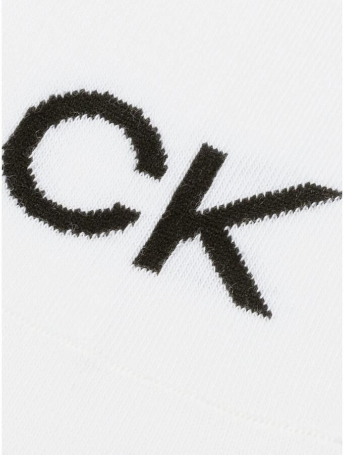 Calvin Klein Jeans Enkelsokken CK MEN FOOTIE HIGH CUT 3P LOGO No Show Socks anti-slip hiel CK-logo high-cut (3 paar)