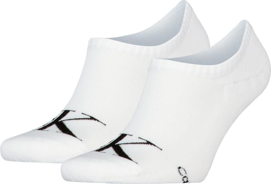 Calvin Klein Jeans Enkelsokken CKJ MEN FOOTIE HIGH CUT 2P MONOGRAM (2 paar 2 paar) - Foto 3