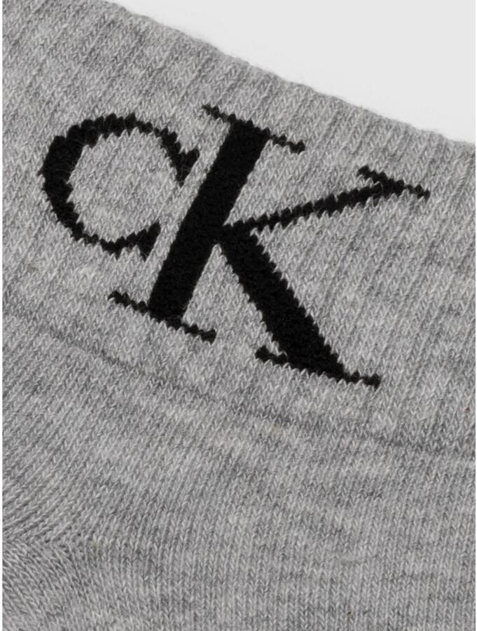 Calvin Klein Jeans Korte sokken CKJ WOMEN QUARTER 2P MONOGRAM (2 paar 2 paar) - Foto 2