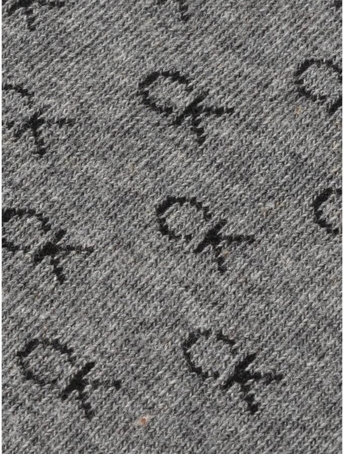 Calvin Klein Jeans Sneakersokken CK MEN SNEAKER 2P ALL OVER LOGO 2 liter rechthoekig stapelrand ovenbestendig lekvrij (2 paar) - Foto 1