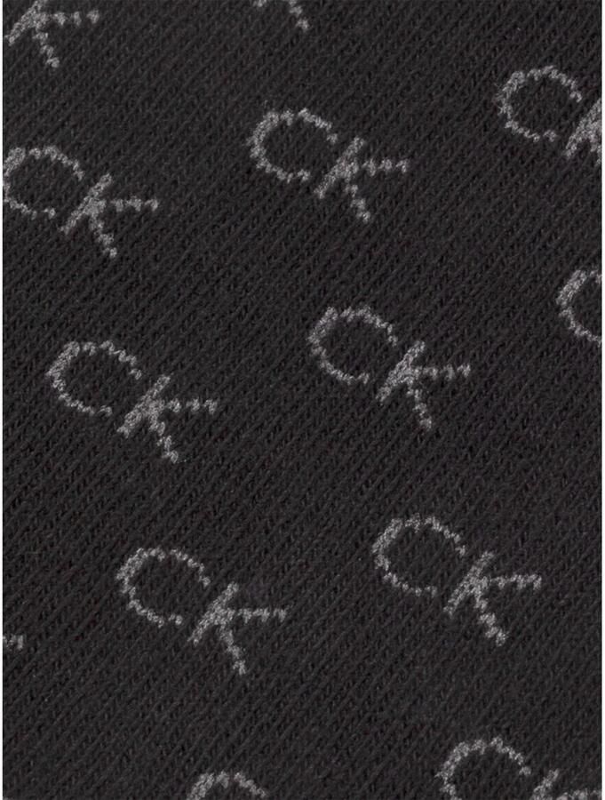 Calvin Klein Jeans Sneakersokken CK MEN SNEAKER 2P ALL OVER LOGO 2 liter rechthoekig stapelrand ovenbestendig lekvrij (2 paar)