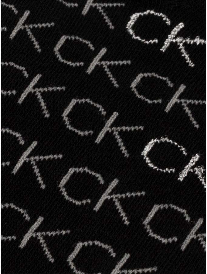 Calvin Klein Jeans Sneakersokken CK WOMEN SNEAKER 2P ALL OVER LOGO (2 paar)