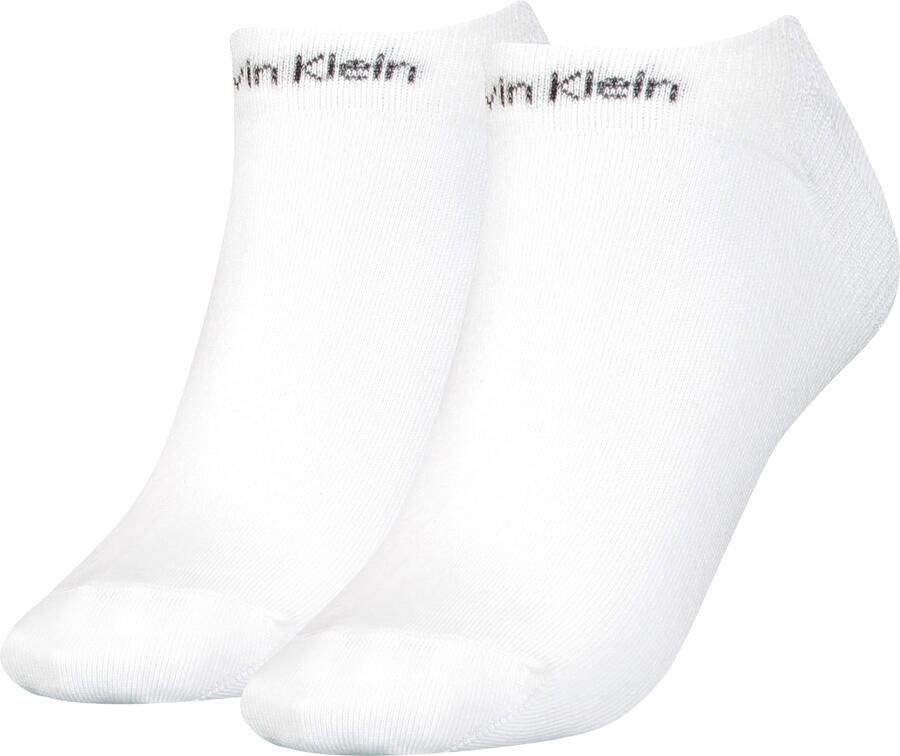 Calvin Klein Jeans Sneakersokken CK WO SNEAKER 2P GRIPPER Coolmax-garen vochtregulerend anti-slip hiel (2 paar) - Foto 3