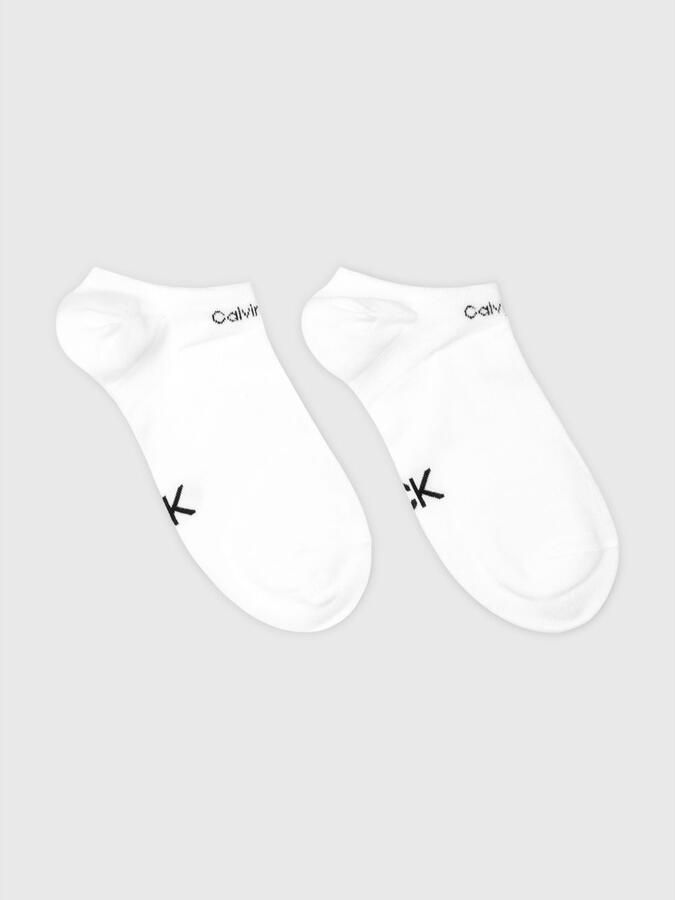 Calvin Klein Jeans Sneakersokken CK WO SNEAKER 2P GRIPPER Coolmax-garen vochtregulerend anti-slip hiel (2 paar) - Foto 1