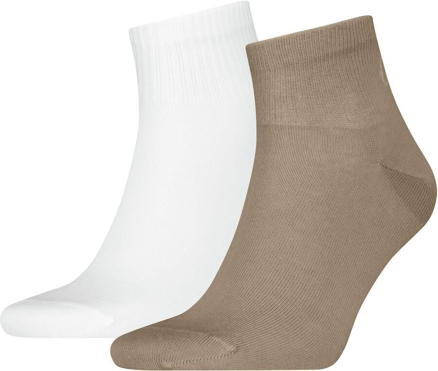 Calvin Klein Jeans Sokken CKJ MEN QUARTER 2P SHADOW RIB LOGO (2 paar) - Foto 3