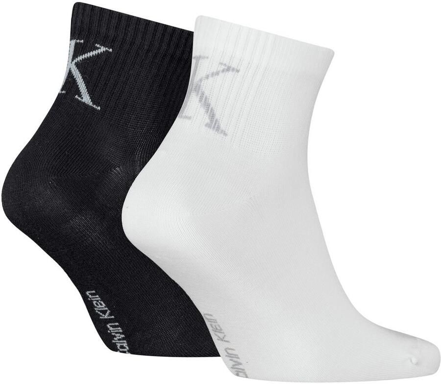 Calvin Klein Jeans Sokken CKJ MEN QUARTER 2P SHADOW RIB LOGO (2 paar) - Foto 2
