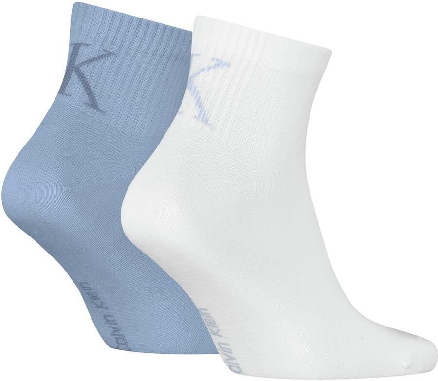 Calvin Klein Jeans Sokken CKJ MEN QUARTER 2P SHADOW RIB LOGO (2 paar) - Foto 2