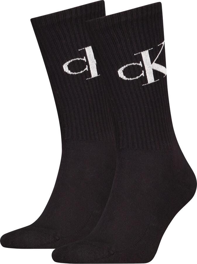 Calvin Klein Jeans Sokken CKJ MEN SOCK 2P MONOGRAM (2 paar 2 paar) - Foto 3