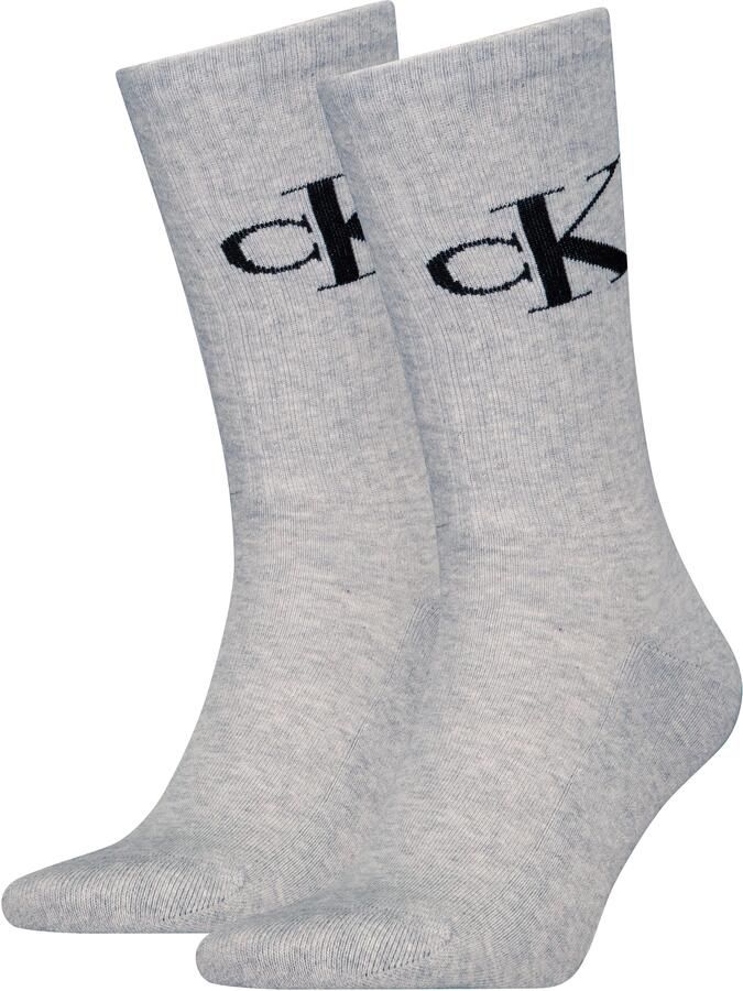 Calvin Klein Jeans Sokken CKJ MEN SOCK 2P MONOGRAM (2 paar 2 paar) - Foto 3