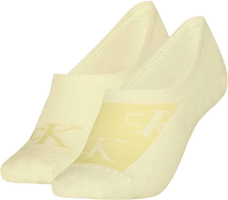 Calvin Klein Jeans Sokken CKJ WOMEN FOOTIE HC 2P AO SHADOW RIB (2 paar) - Foto 3