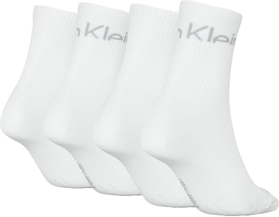 Calvin Klein Jeans Sokken CKJ WO SHORT SOCK 4P CUT LOGO ECOM (Set van 4)