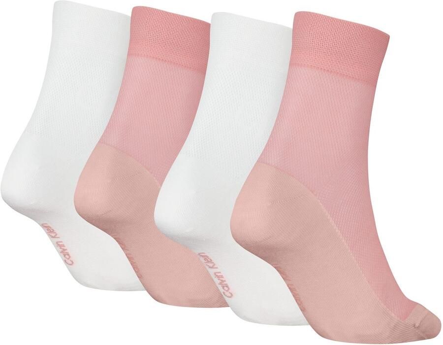 Calvin Klein Jeans Sokken CKJ WOMEN SHORT SOCK 4P MESH ECOMM (4 paar) - Foto 2