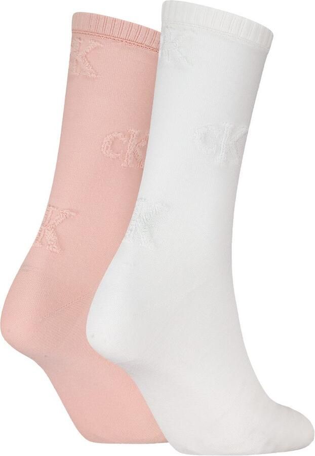 Calvin Klein Jeans Sokken CKJ WOMEN SOCK 2P AO TERRY LOGO ECOMM (2 paar) - Foto 2