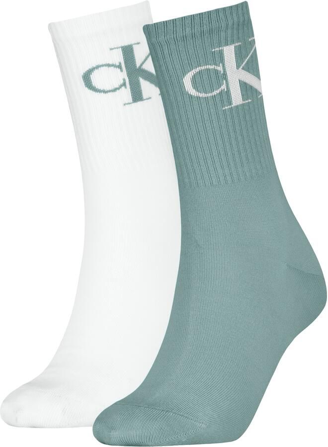 Calvin Klein Jeans Sokken CKJ WO SOCK 2P MONOGRAM (2 paar 2 paar) - Foto 3