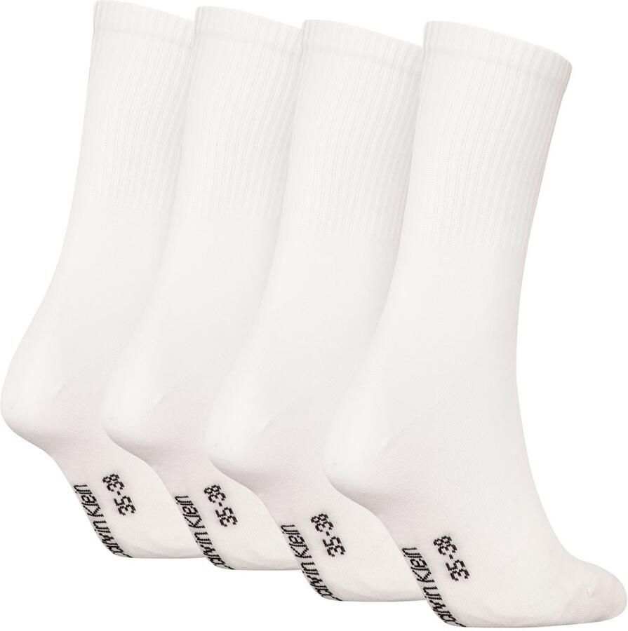 Calvin Klein Jeans Sokken CKJ WO SOCK 4P MONOGRAM ECOMM (4 paar 4 paar)