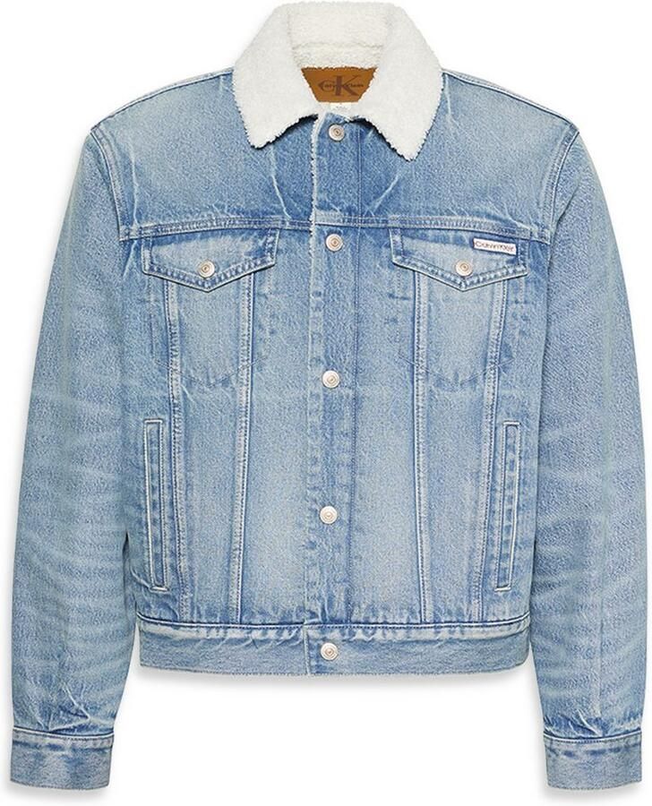 Calvin Klein Jeansjack 90S SHERPA TRUCKER TINTED THUNDR