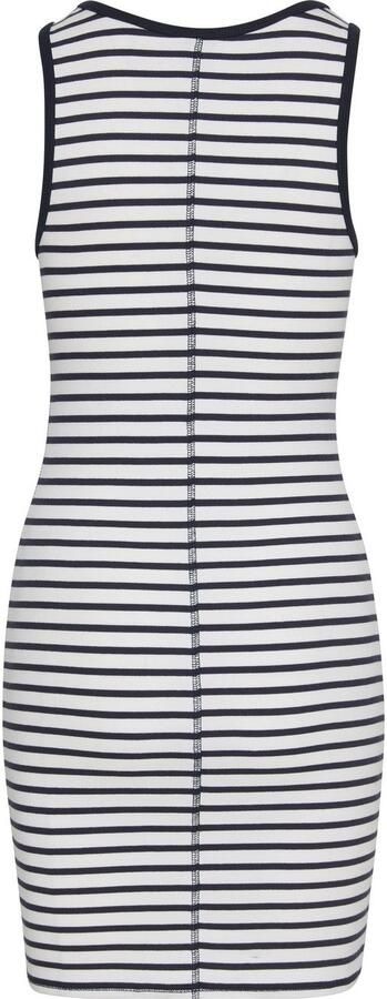 Calvin Klein Jerseyjurk COTTON RIB STRIPE SL DRESS - Foto 7