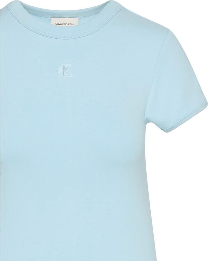 Calvin Klein Jerseyjurk SS CTN CNTR 1X1 RB S