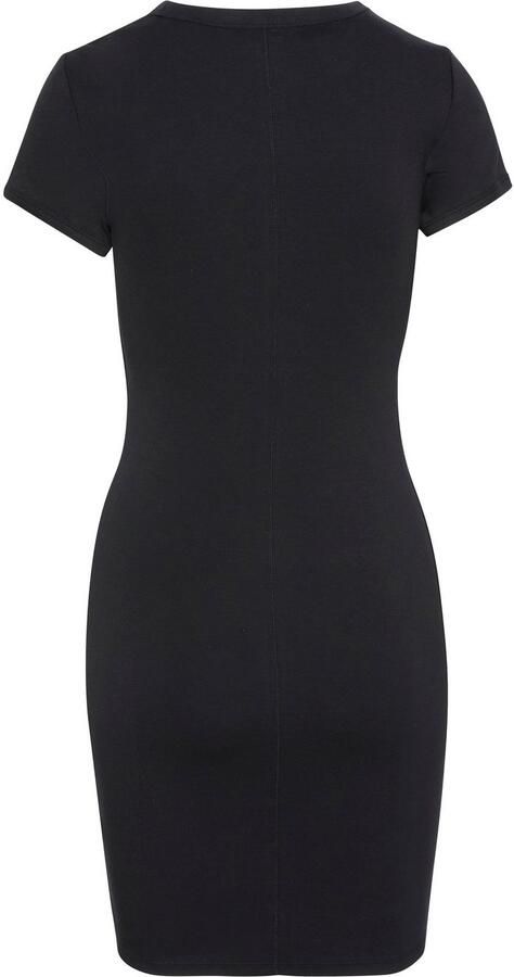 Calvin Klein Jeans Korte Jurk SS CTN CONTOUR 1X1 RIB SS MINI D LV047B266G - Foto 6