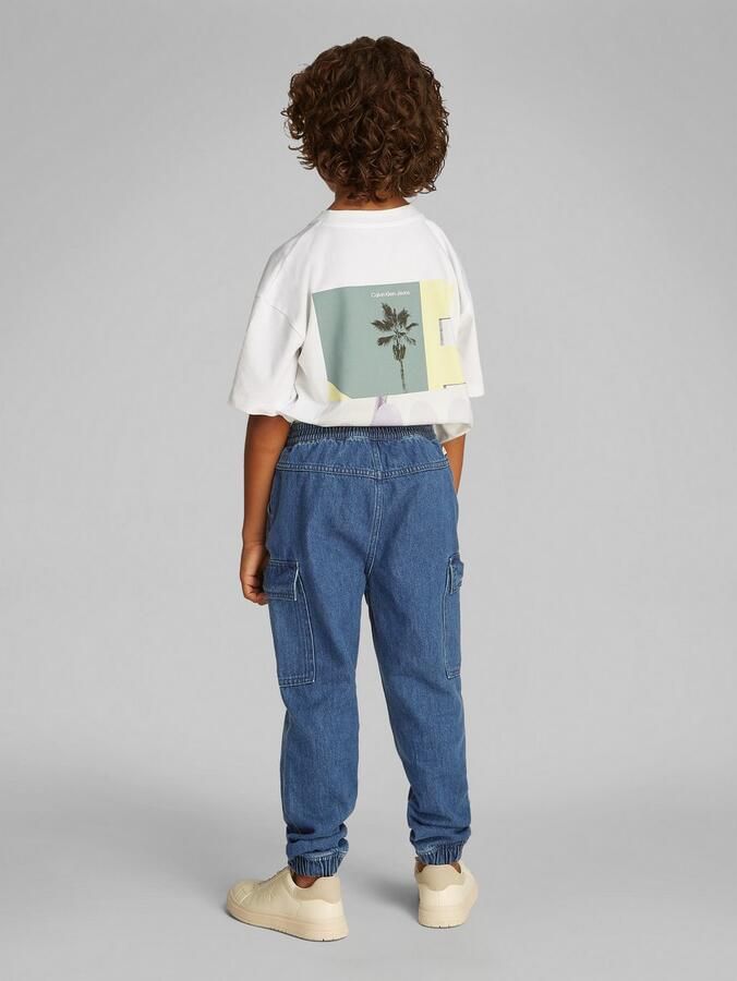 Calvin Klein Joggingbroek VIBRANT BLUE DENIM JOGGER - Foto 2