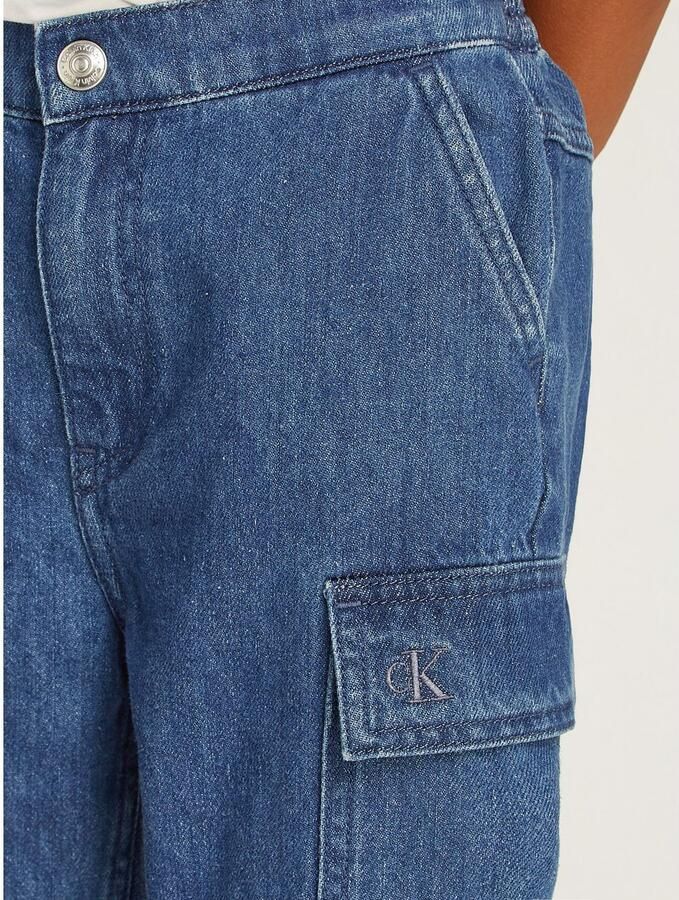 Calvin Klein Joggingbroek VIBRANT BLUE DENIM JOGGER