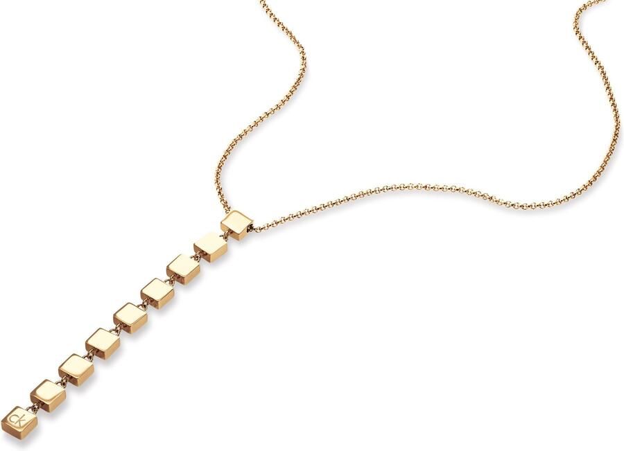 Calvin Klein Ketting met hanger Geometric - Foto 3