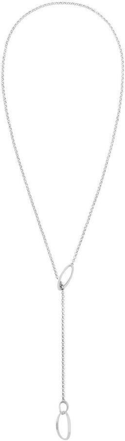 Calvin Klein Ketting met hanger Sieraden roestvrij staal halssieraden halsketting erwtketting SCULPTURAL - Foto 2