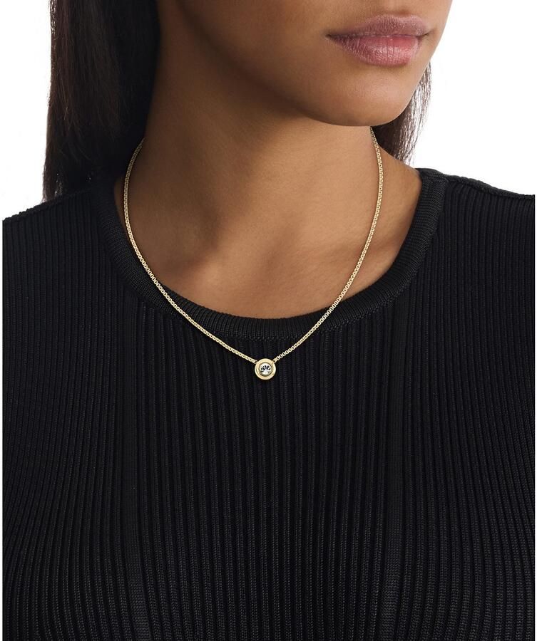 Calvin Klein Ketting met hanger TWISTED BEZEL SOLITAIRE - Foto 3