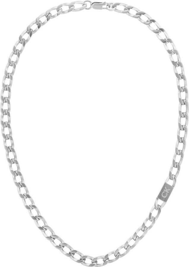 Calvin Klein Ketting zonder hanger Sieraden roestvrij staal halssieraden halsketting panzerketting