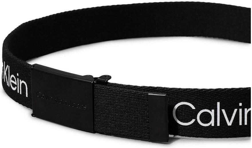 Calvin Klein Koppelriem CANVAS LOGO METALLIC BUCKLE BELT - Foto 7